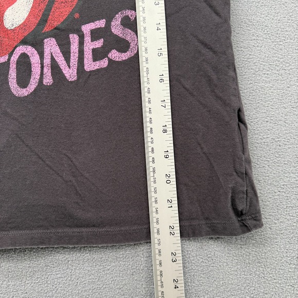 The Rolling Stones T-Shirt‎ Womens L 16/18 Black Graphic Short Sleeve Round Neck - Picture 5 of 6